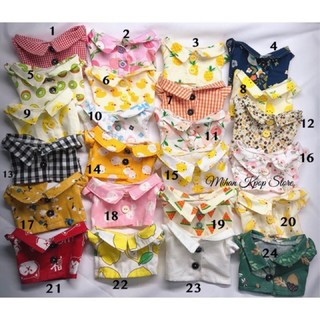 Set áo sơmi + kính + giày cho doll 20cm