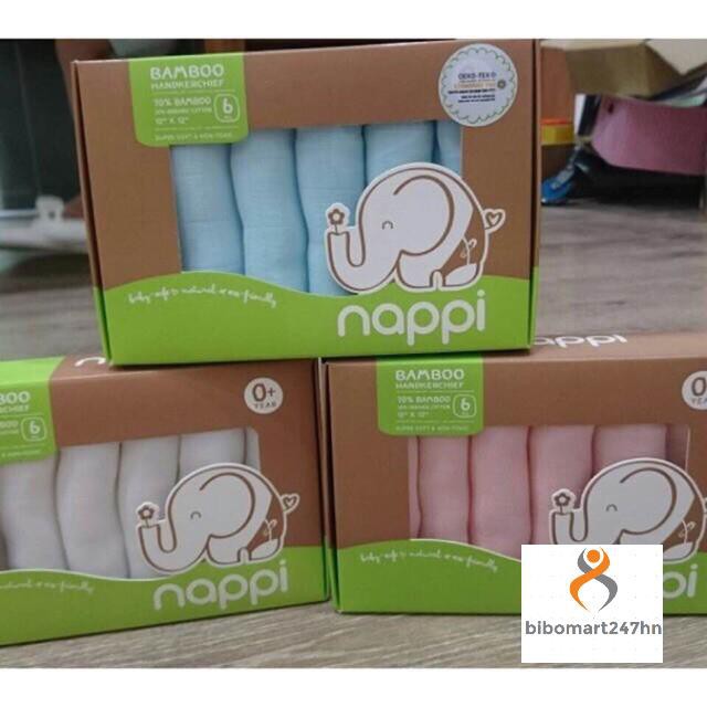 [Bu123]   Nappi Khăn Sữa cho bé
