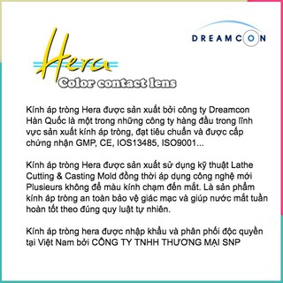 Kính Áp Tròng Hera AMPA Choco - Lens Choco