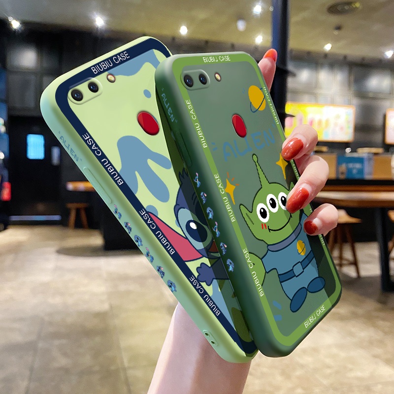 Ốp Điện Thoại Cho OPPO R15 R15 Pro R17 R17 PRO R9 R9s R9 Plus R9s Plus Với Vỏ Lưng Mềm Chống Sốc Công Chúa Pixar Stitch Dễ Thương Hoạt Hình Ốp Bảo Vệ Toàn Bộ Ống Kính Máy Ảnh Họa Tiết Mặt Silicon