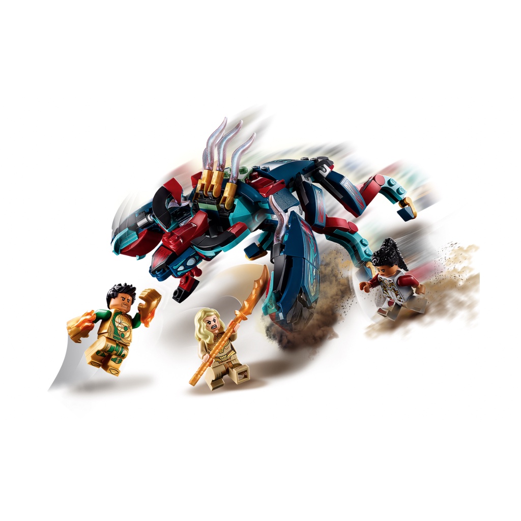 Lego HaHa - Lego Super Hero - Marvel - Cuộc Phục Kích Eternals - 76154