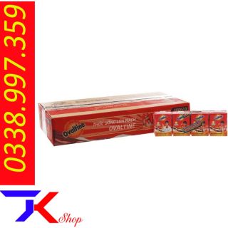 Thùng 48 hộp sữa lúa mạch Ovaltine sô cô la 110ml