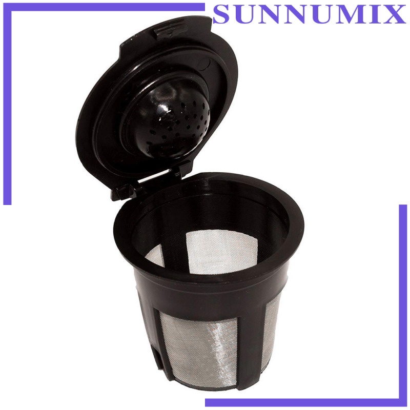 [SUNNIMIX]4pcs Reusable Coffee Filters K Cups Pod for Keurig 1.0 Brewers Universal Fit