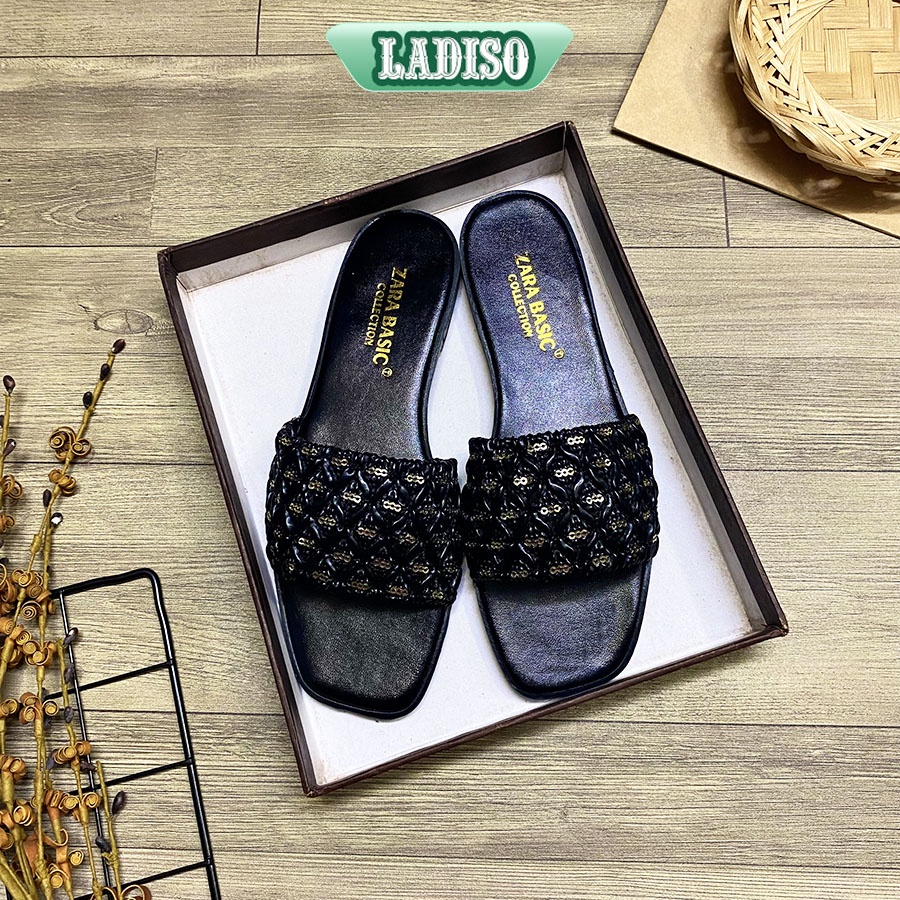 Dép nữ quai ngang sang trọng quý phái mẫu mới cực xinh LADISO TT362