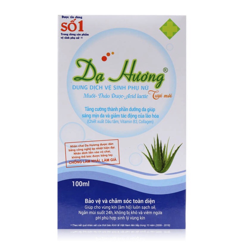 ✔️CHÍNH HÃNG✔️ Dung dịch vệ sinh - Dạ Hương 100ml