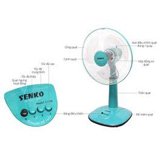 Quạt lửng senko l1338