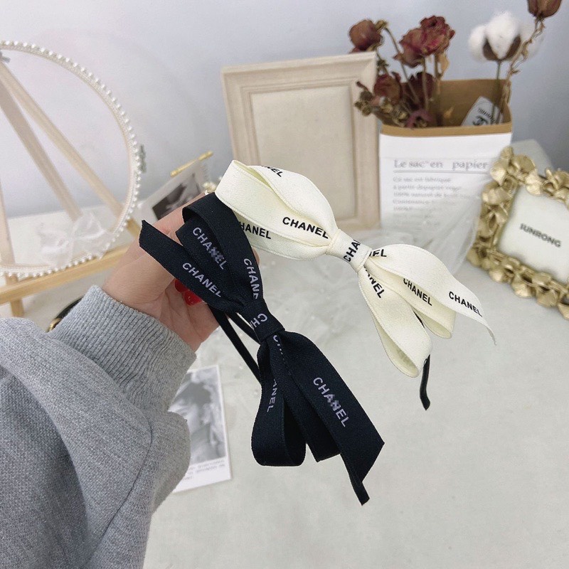 Bờm tóc nữ, bờm nơ ruy băng thương hiệu sang chảnh nhẹ nhàng Y179