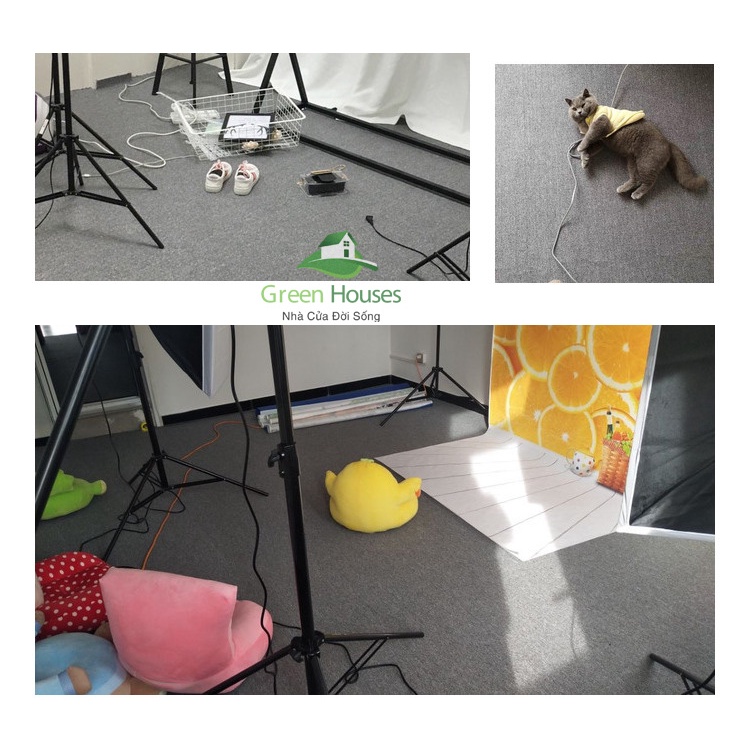 Thảm nỉ trải sàn nhà, thảm lót sàn nhà đẹp giá rẻ dày 3mm trải văn phòng, phòng ngủ, hội nghị, sự kiện