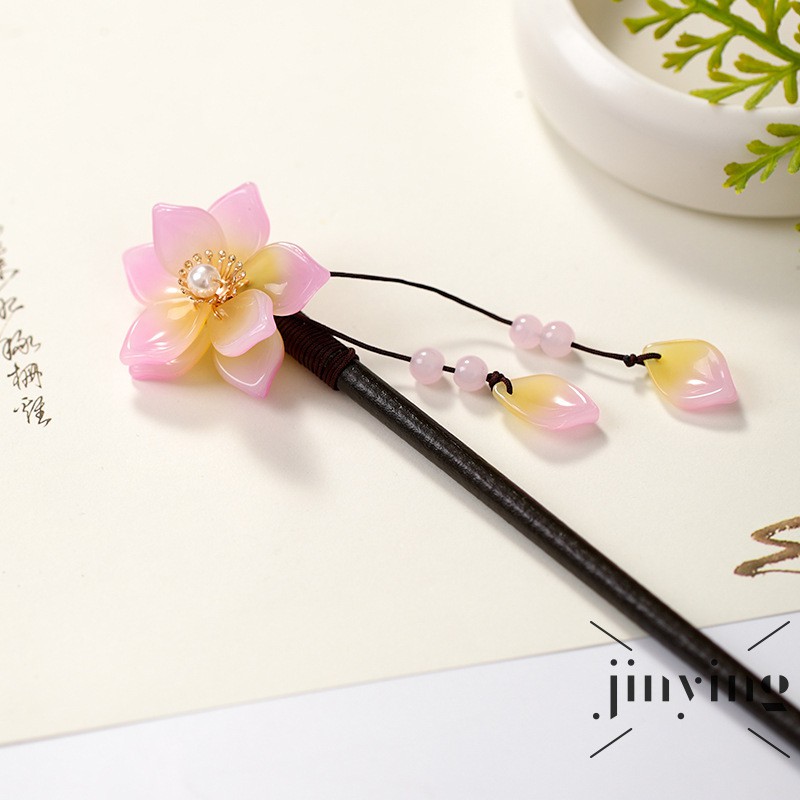 GETNOIVAS Trâm cài tóc hình bông hoa đơn giản tinh tế