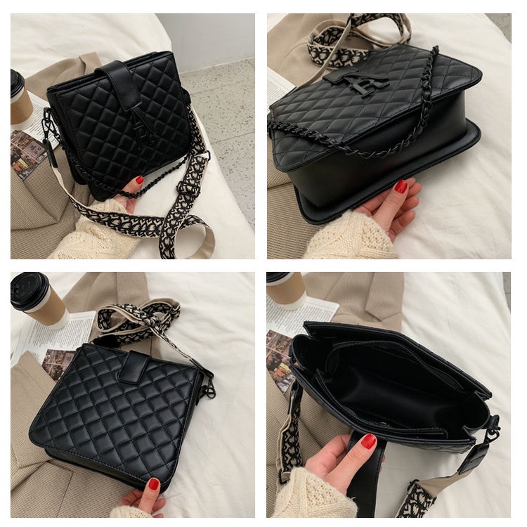 Túi đeo vai sức chứa lớn thiết kế sang trọng thời trang thu đông cho nữ