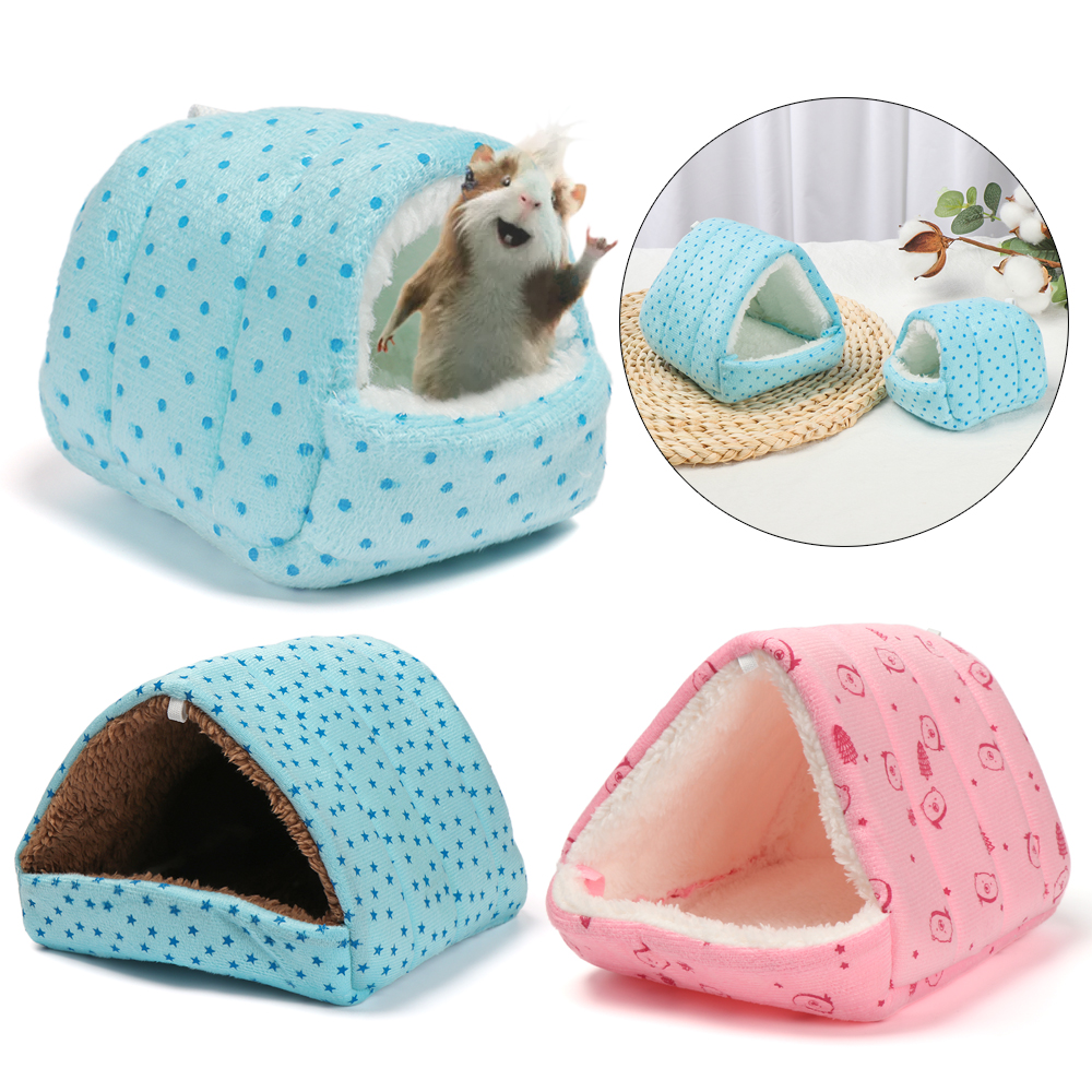 Túi Ngủ Ấm Áp In Họa Tiết Đáng Yêu Cho Chuột Hamster