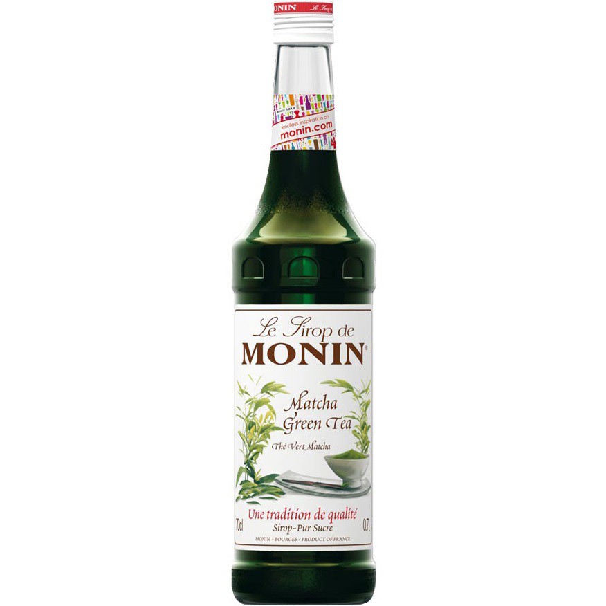 Siro Trà xanh Nhật Bản Monin (Matcha green tea syrup) - chai 700ml