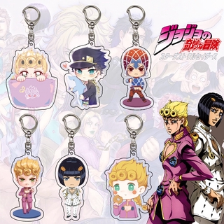 Móc Khóa Hình Anime Cuộc Phiêu Lưu Tuyệt Vời Của JoJo Bằng Acrylic