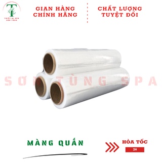 Cuộn nilong, màng pe, màng co quấn bụng giảm béo 1kg x25cm