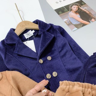 SÉT VEST DẠ 4 KHUY BÉ TRAI