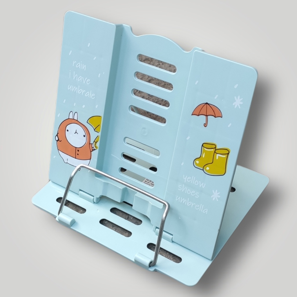 Giá kẹp sách, đỡ sách, đọc sách chống cận thị cho bé - in hình đáng yêu