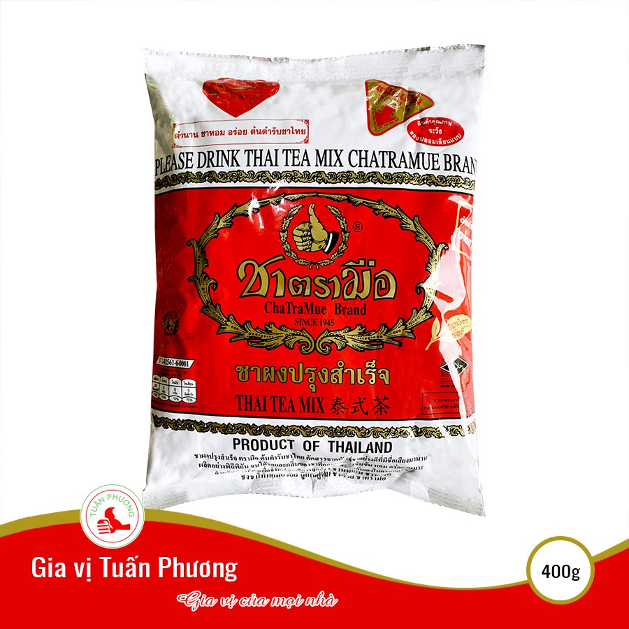 Trà Thái Đỏ Thailand 400g ( Gói )