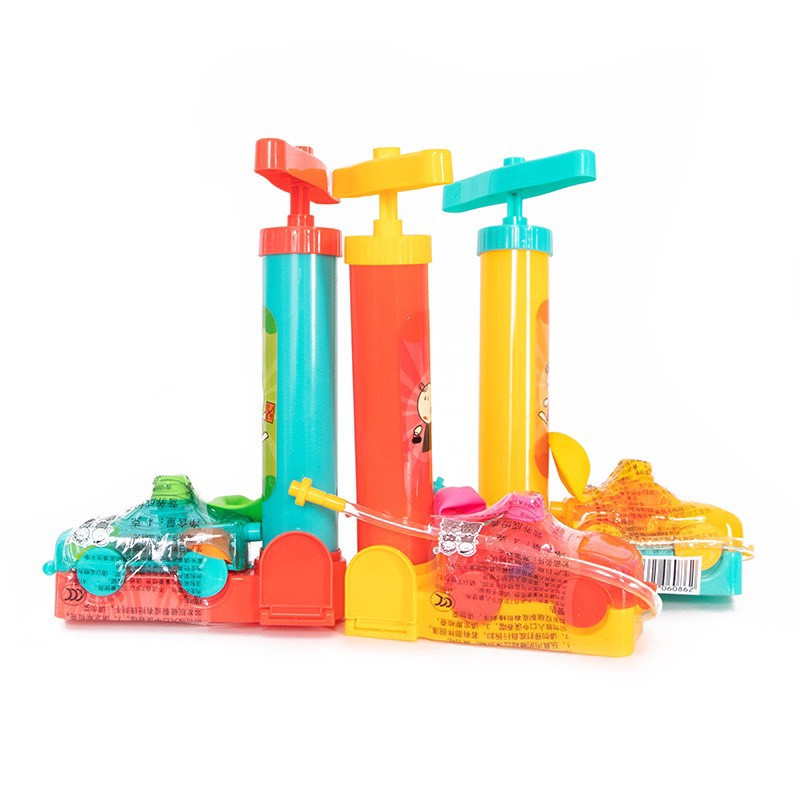 Đồ chơi xe chạy bong bóng kèm đồ bơm bong bóng vui nhộn quà tặng cho bé trẻ em