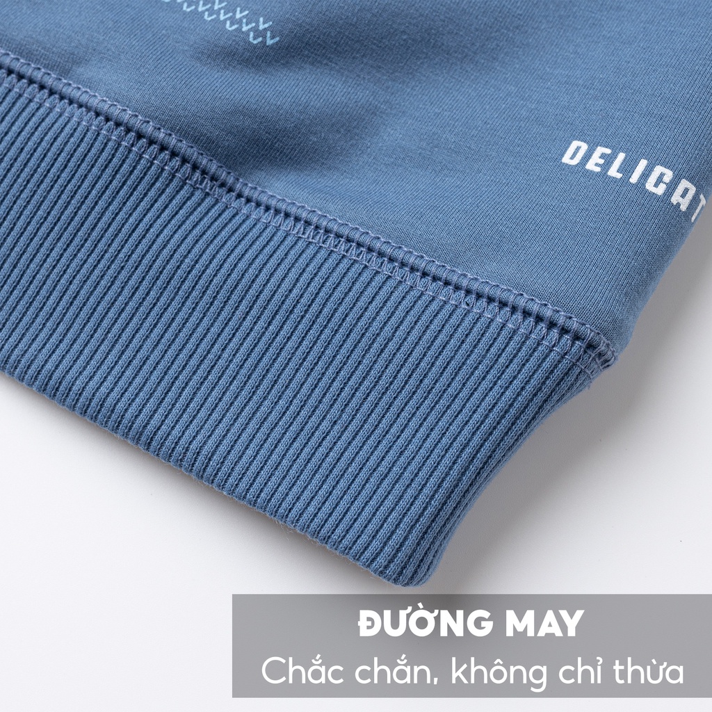 Áo Sweater Nam Thu Đông Chất Nỉ 5S Chất Liệu Cotton USA Cao Cấp, Bền Màu, Giữ Ấm, Không Bai Gião (SD-ANO22008)