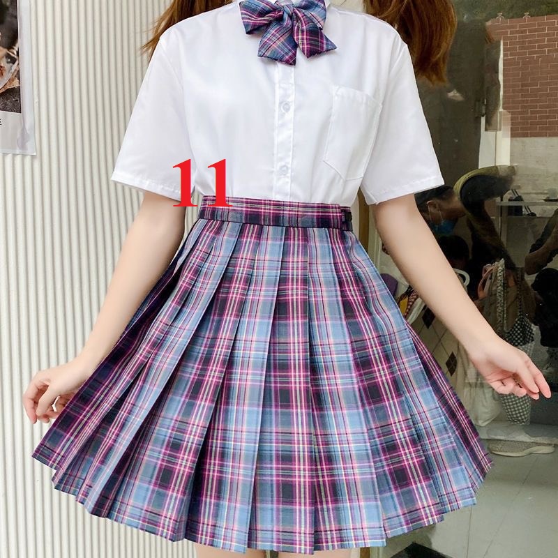 Lẻ váy + nơ ca rô seifuku - JK xinh xinh giá rẻ .