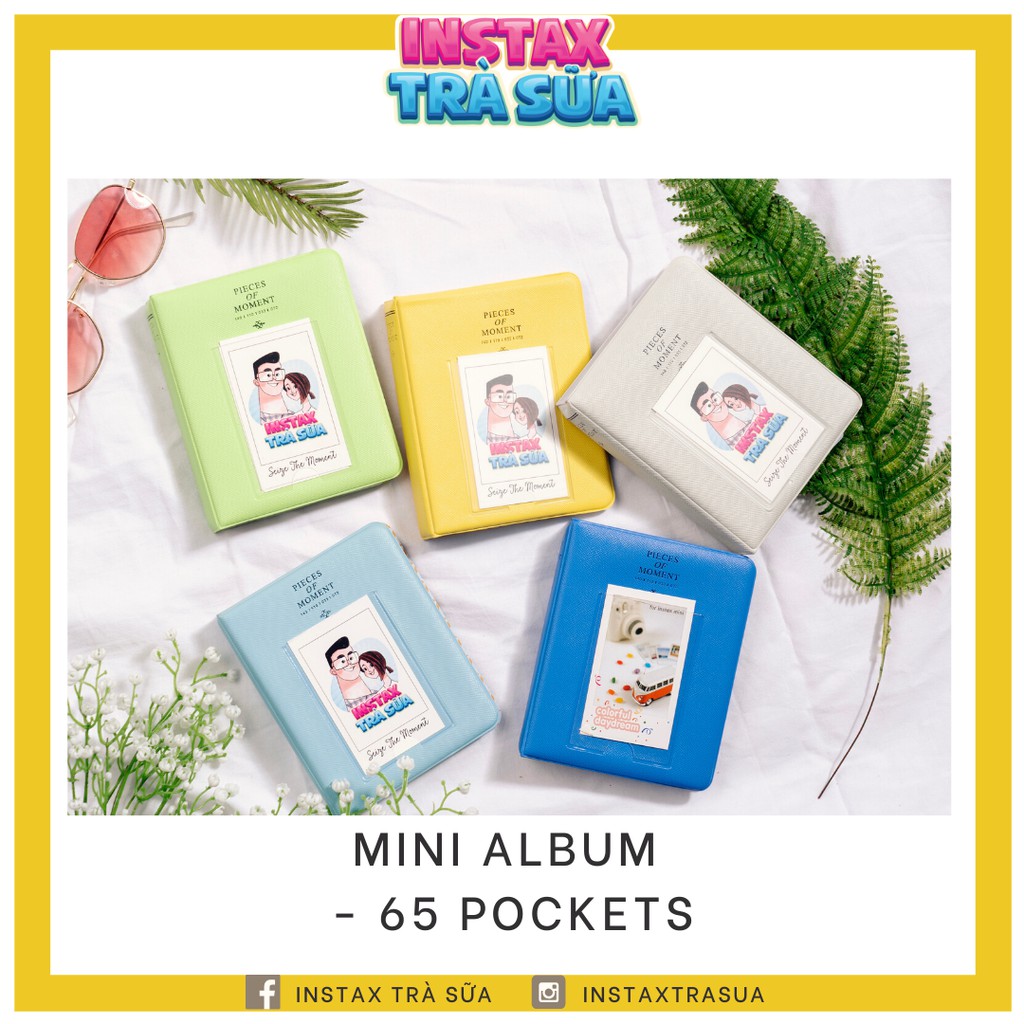 ALBUM INSTAX MINI (65 ảnh) - BASIC PASTEL ALBUM