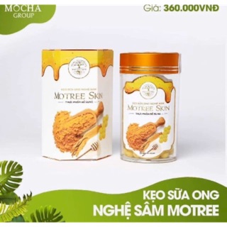 Kẹo sữa ong chúa nghệ sâm MOTREE SKIN