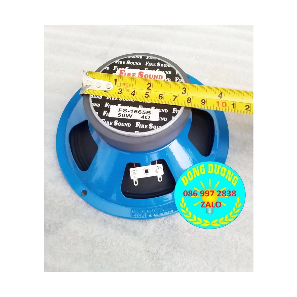 LOA BASS 16 TOÀN DẢI FIRE SOUND - HÀNG NHẬP KHẨU -TỪ 80 - COIL 25MM - GÂN VẢI 3 XẾP - TIẾNG CỰC SÁNG - GIÁ 1 CHIẾC