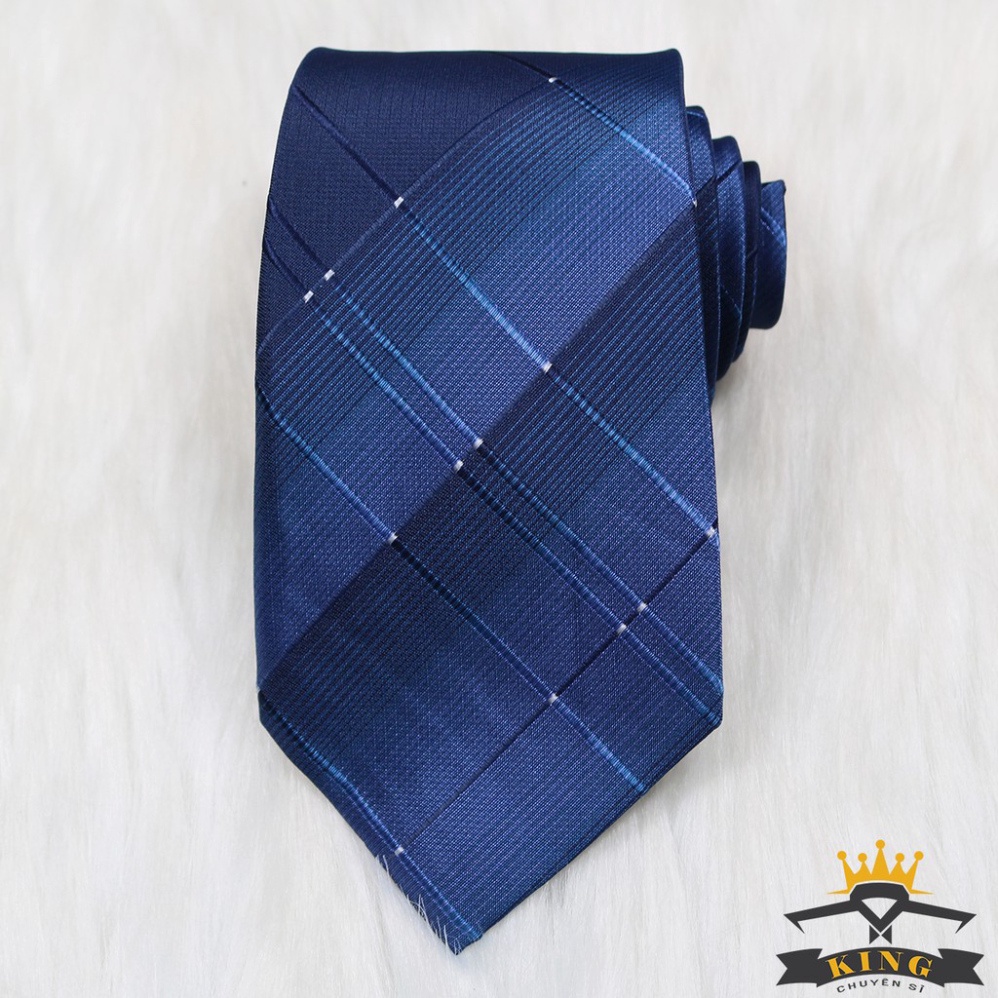 Cà vạt KING caravat nam  công sở, cao cấp, đơn giản , sang trọng bản 8cm ( C054 )
