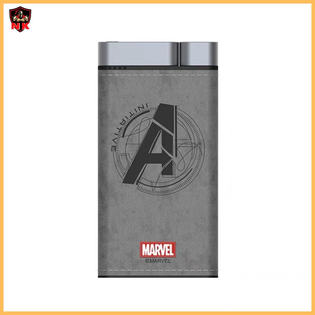 Sạc dự phòng 10000mAh Iron Man MARVEL , pin dự phòng sạc siêu nhanh
