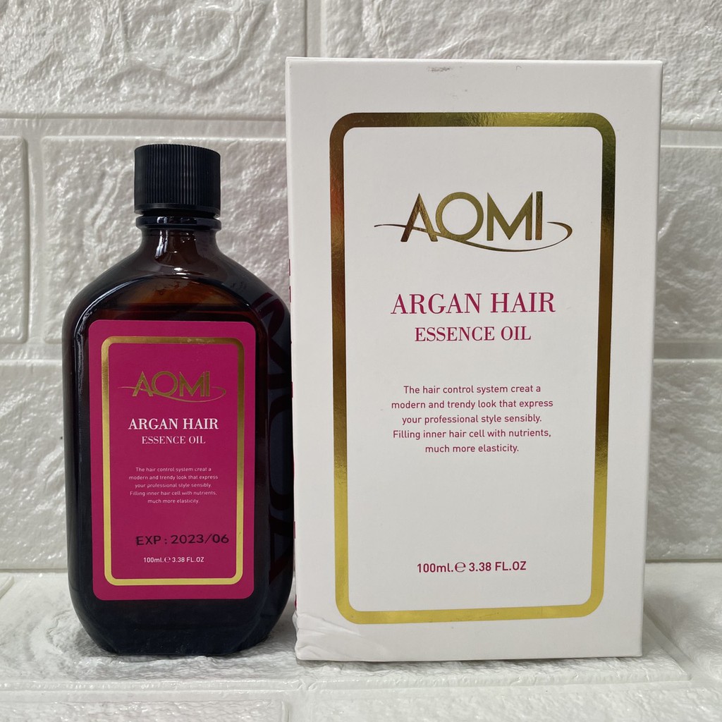 Tinh dầu siêu dưỡng tóc AOMI ARGAN ESSENCE OIL KOREA 100ml