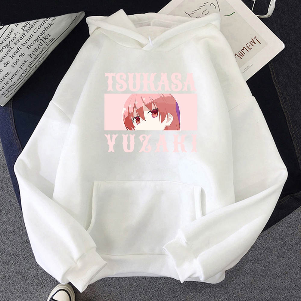 💥HOT💥 Tonikawa Áo Hoodie Tay Dài In Hình Anime Yuzaki Tsukasa Dễ Thương Cho Nữ