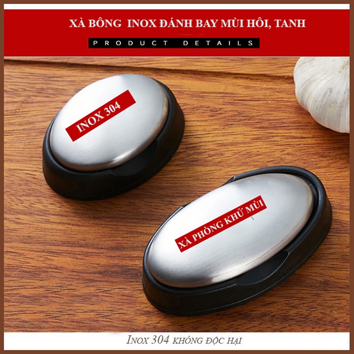 Xà bông inox khử mùi hôi tanh nhà bếp