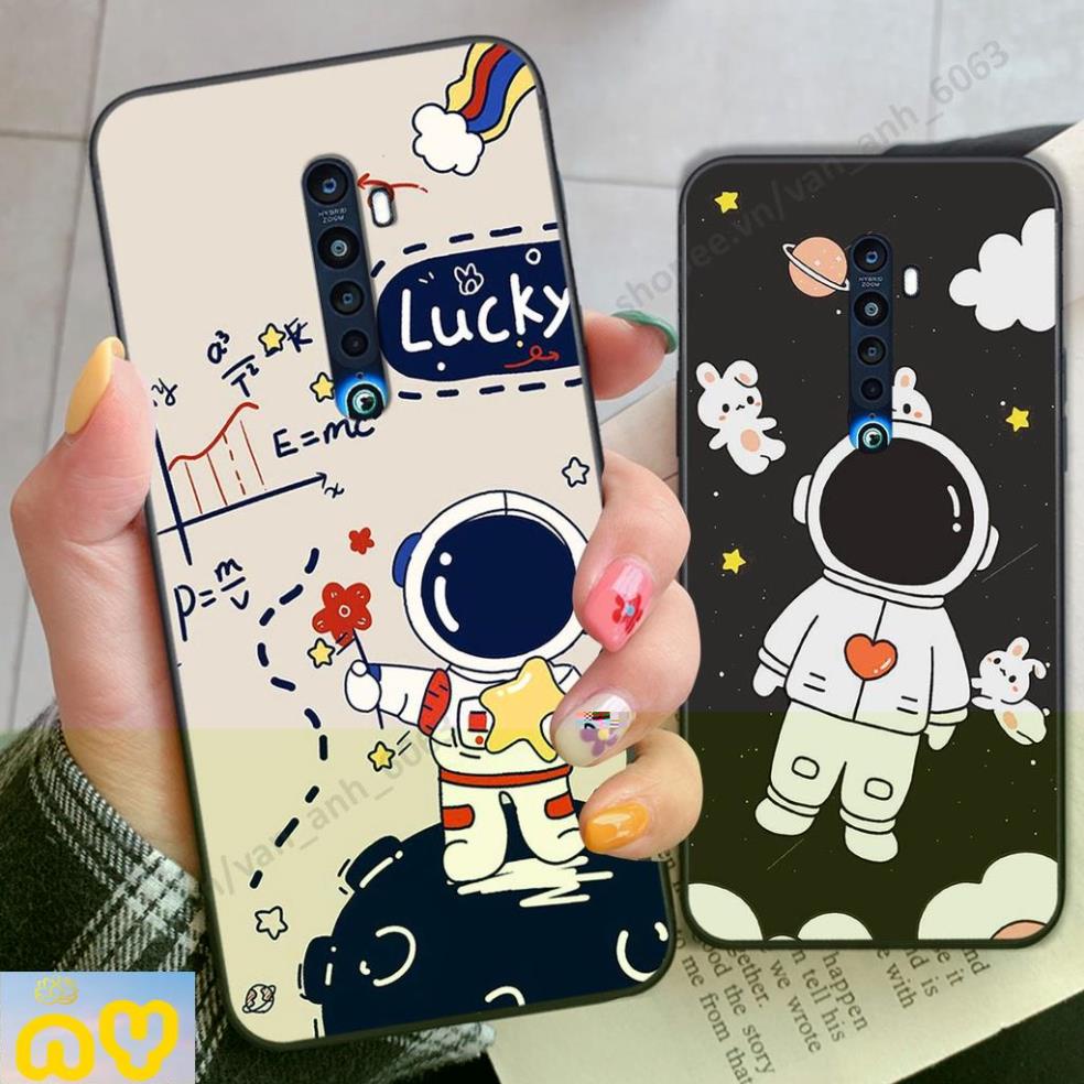 Ốp lưng Oppo Reno 2f / Reno2 F hình bầu trời, phi hành gia đẹp, Ốp lưng lưng điện thoại oppo viền dẻo cao cấp Như Ý