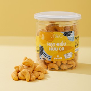 Hạt điều hữu cơ jfood 250g - vị pho mai