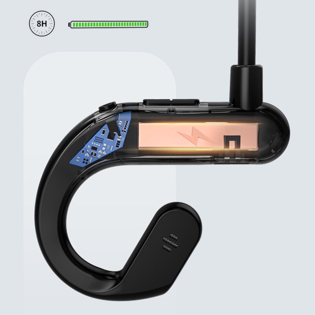 Tai Nghe Không Dây Thể Thao LENOVO X3 Tương Thích Với Bluetooth Đeo Tai Truyền Qua Xương Chống Nước IPX5 Chất Liệu ABS