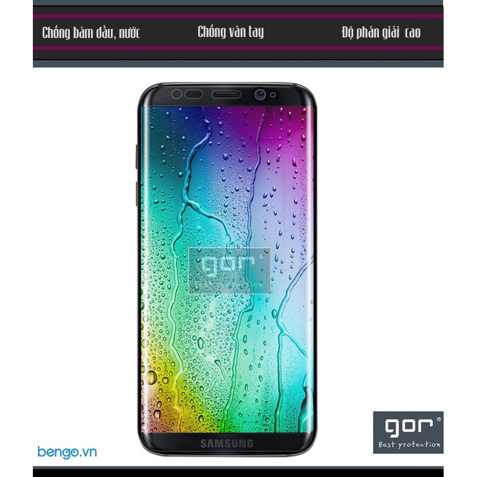 Dán màn hình Samsung Galaxy S8 Plus 3D full GOR (hộp 3 miếng)