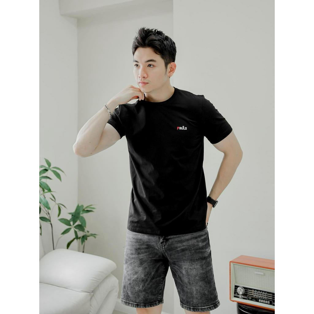 ÁO THUN COTTON CỔ TRÒN PAULO PL01