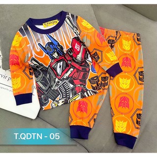 {BÉ TRAI} Bộ QDTD thun lạnh 3d loại 1