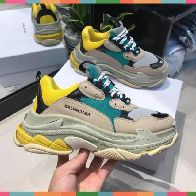 Giầy balen xanh vàng 1:1 hàng nặng [ full box + freeship ]