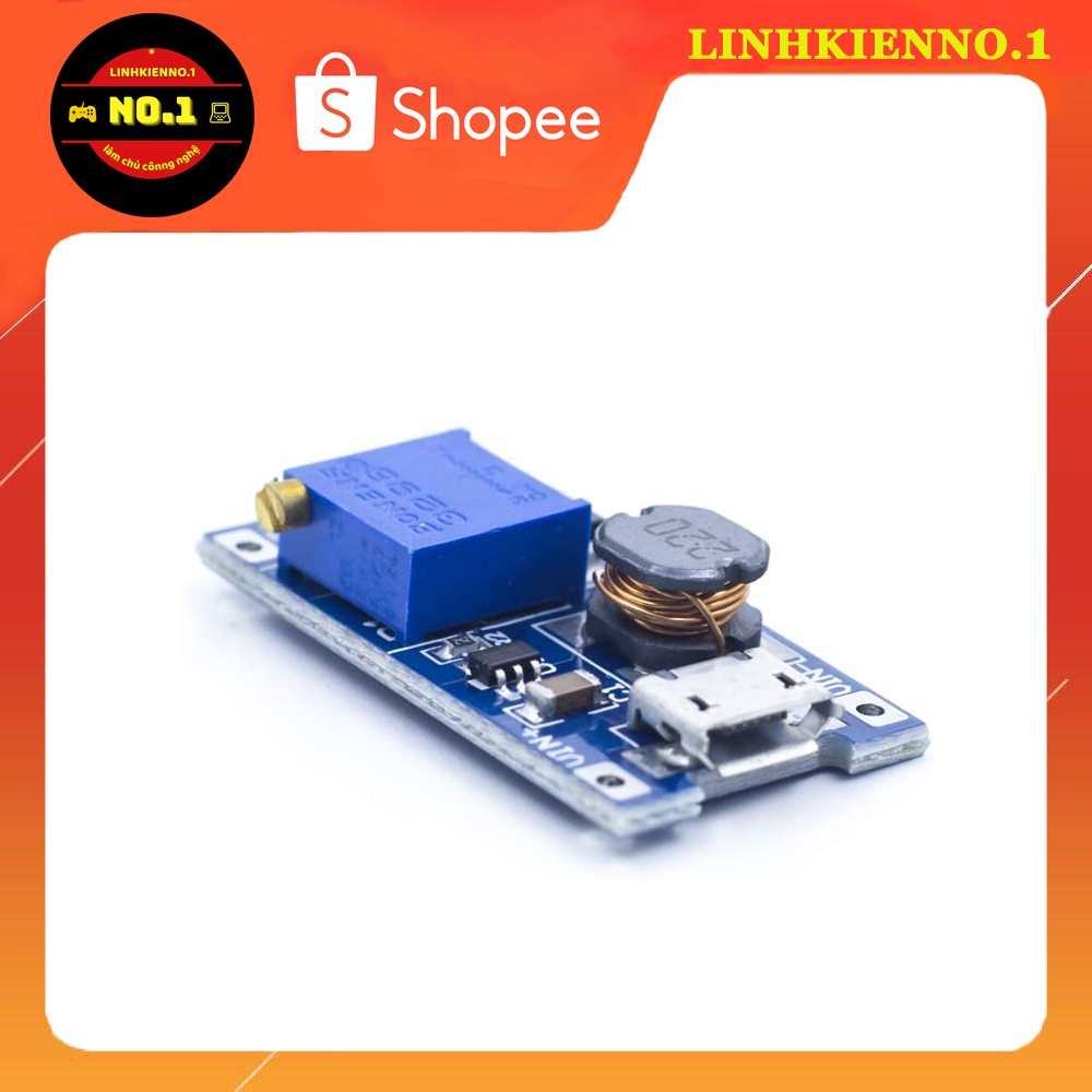 Mạch tăng áp BOOST DC-DC Mini 2-24V lên 5-28V XY-016