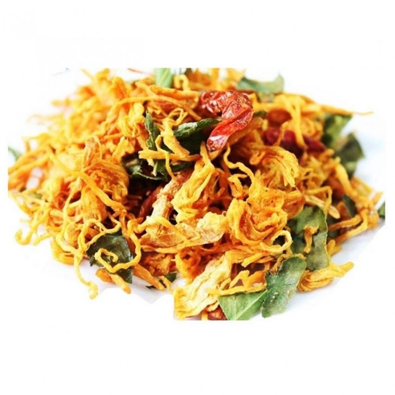 Khô gà lá chanh cay gói lớn khối lượng 150g vị cay nhiều, sản phẩm không thể thiếu của bàn nhậu MAMYFOODS MF0055 | BigBuy360 - bigbuy360.vn