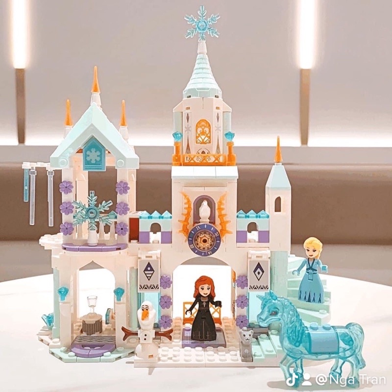 Bộ lego xếp hình lâu đài Frozen