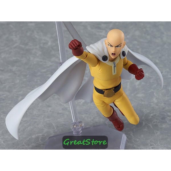 MÔ HÌNH NHÂN VẬT FIGMA 310 SAITAMA TEACHER SIÊU NHÂN PHỒNG TÔM ONE PUNCH CỬ ĐỘNG ĐƯỢC 15cm