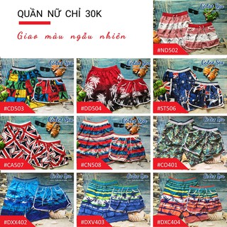 Quần đôi đi biển mẫu mới