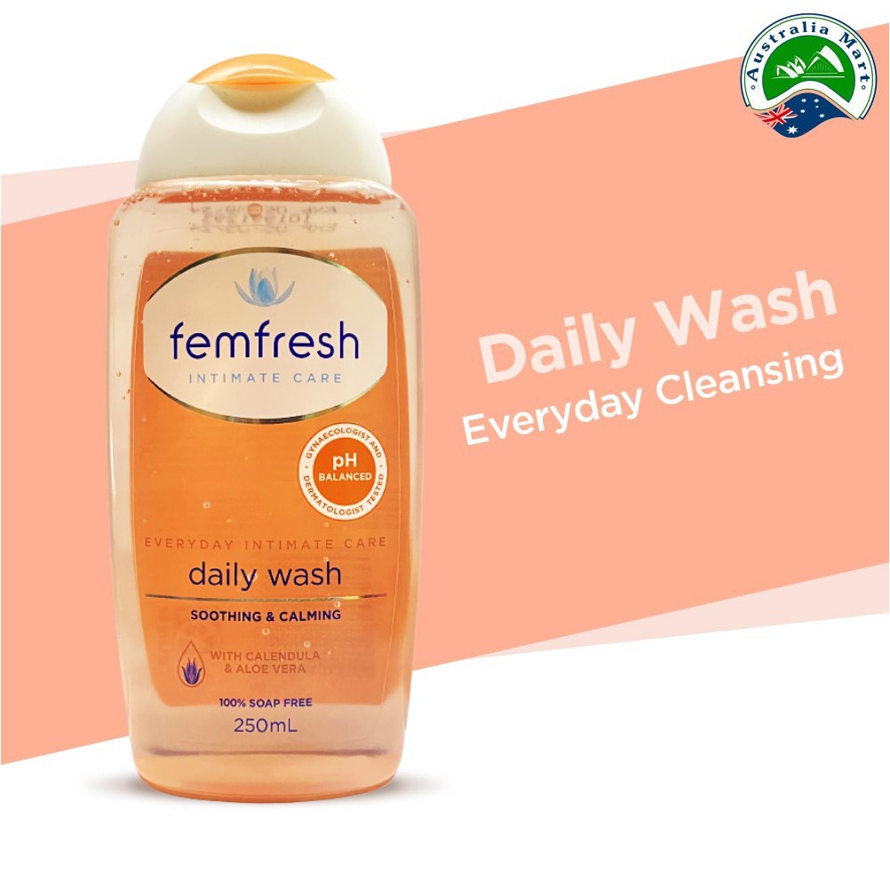 Nước Rửa Phụ Khoa Nam Nữ FEMFRESH cao cấp hàng ngày Femfresh Wash 250ml