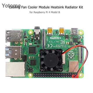 Bộ Quạt Tản Nhiệt Cho Raspberry Pi 4 Model B