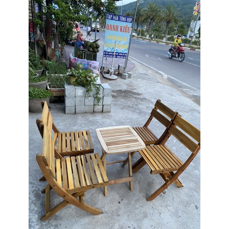 Bộ bàn ghế mini cà phê, sân vườn, quán cóc  ( Nếu phí ship cao hãy nhắn tin shop sẽ hỗ trợ)