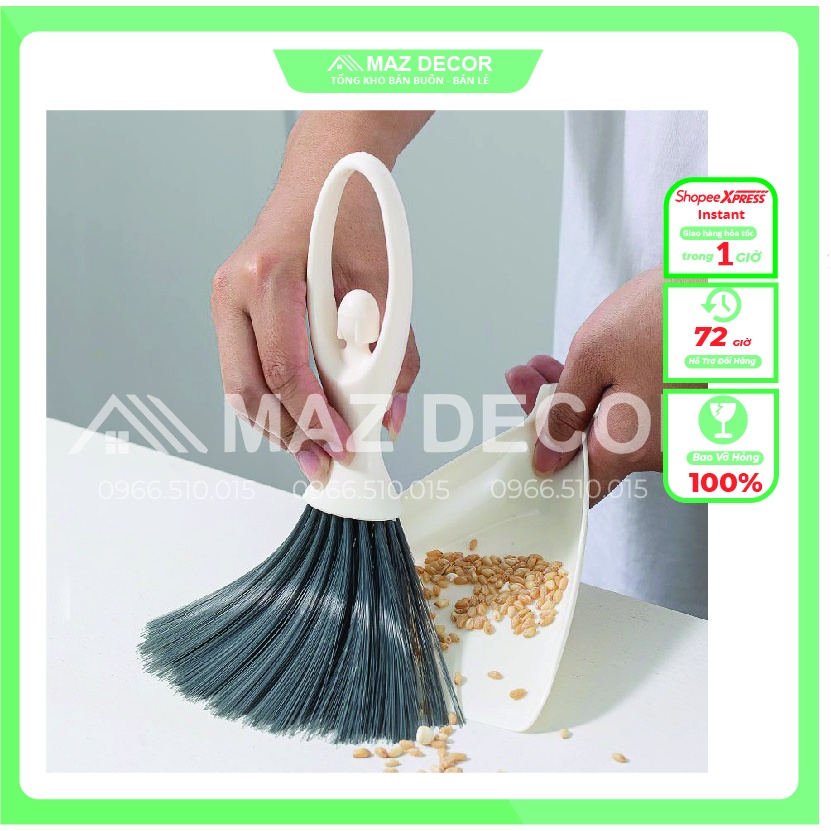 [Sỉ] Bộ chổi xẻng mini vệ sinh bàn thờ, ban thần tài máy tính siêu tiện dụng đẹp giá rẻ