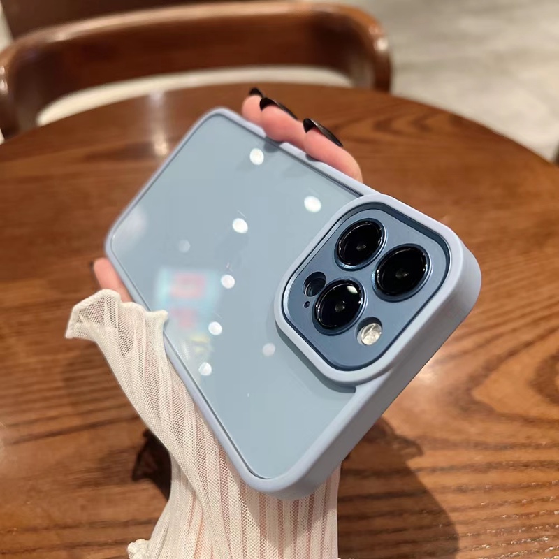 Ốp Điện Thoại iPhone 14 plus 13 12 11 Pro max case ốp lưng điện thoại iphone 14 promax Silicon acrylic Cứng Trong Suốt Chống Sốc Bảo Vệ camera Sang Trọng Cho