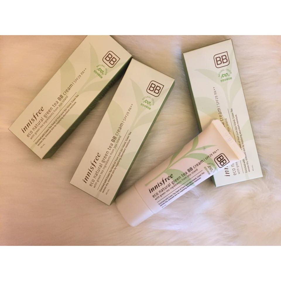KEM BB INNISFREE ECO NATURAL GREEN TEA BB CREAM SPF29 PA++